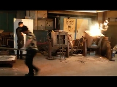 Toepassing van verwarmer van de canroon de Intelligente inductie voor metaaluitsmelting